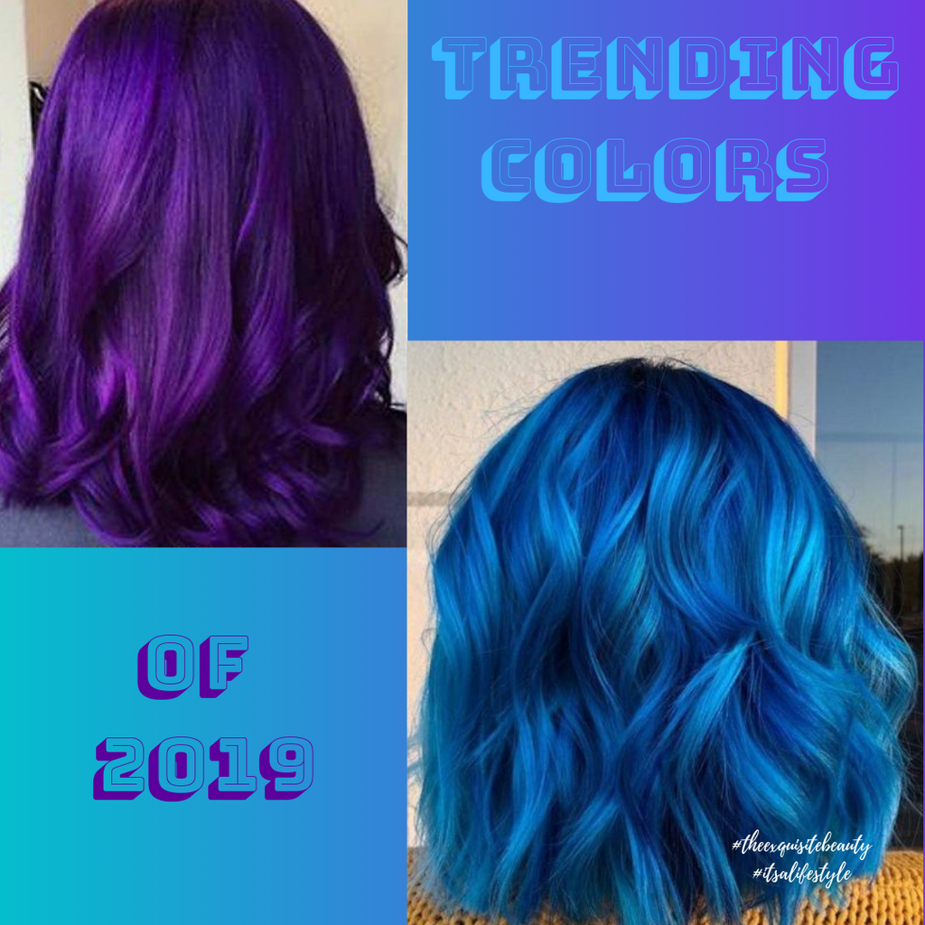 Trending Hair Colors of 2019