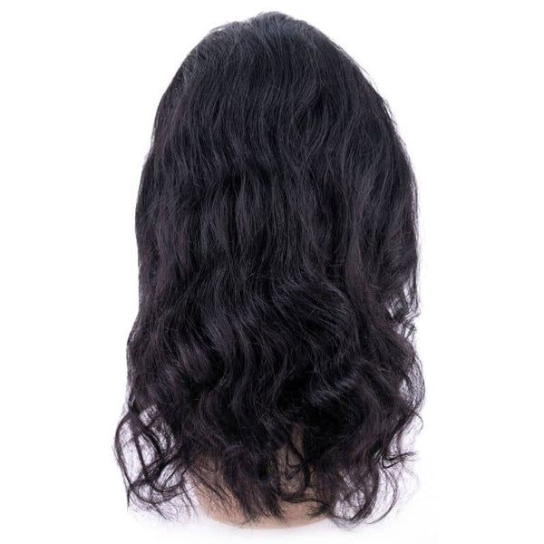 Raw Indian Wavy Transparent Front Lace Wig