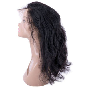Raw Indian Wavy Transparent Front Lace Wig